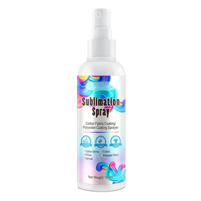 

100ml Quick Dry Fixed Spray Sublimation Protective Coating Spray For Decontamination Home No Bake Coating Spray Art