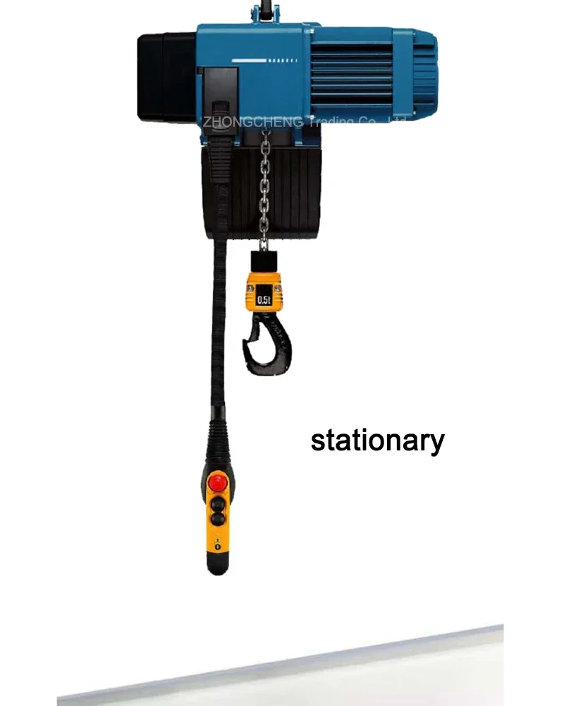 New Electric New Fixed 380v European Type Electric Chain Hoist 250kg Crane Hoist