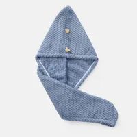 Pineapple Coral Fleece Turbo Hair Drying Hat Strong Absorption Hair Drying Towel Hat 5