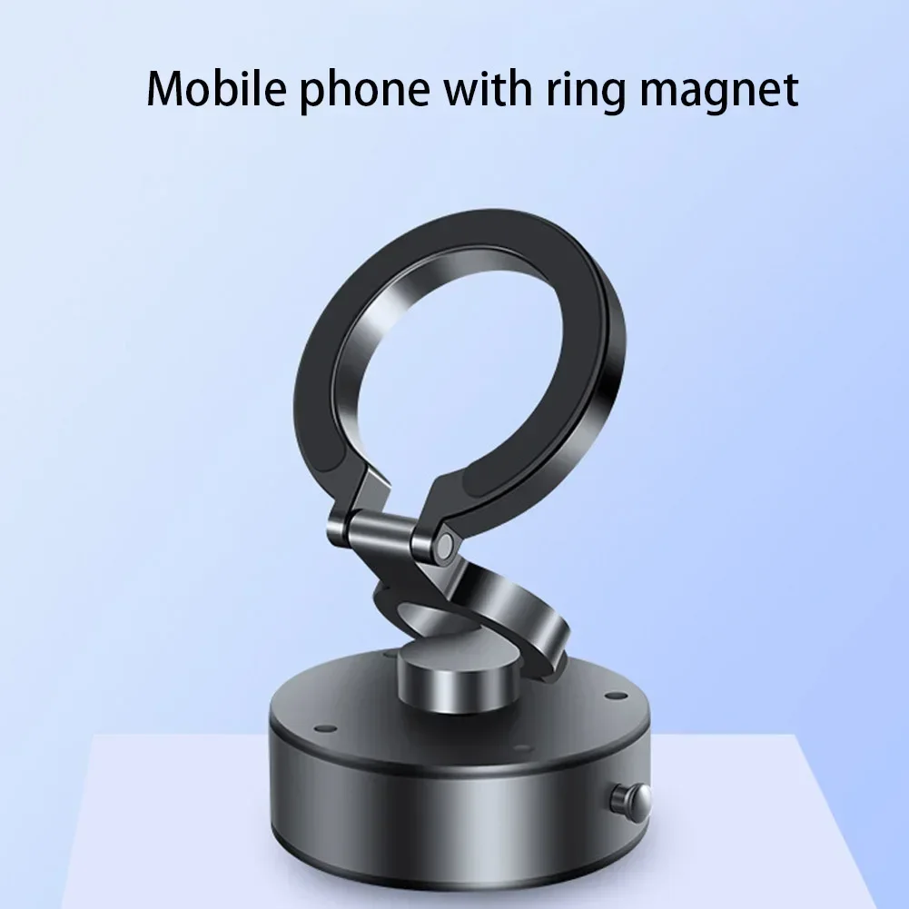 Mobile Phone Holder Double-Sided Folding Bracket Car Mount Magnetic Adsorption Vacuum Adsorption Stable mobile phone holder stand