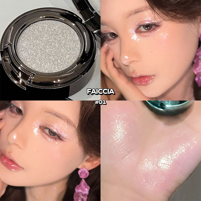 Chamäleon Lidschatten Palette Dunkelgrün Perlmutt Glitzer Make-up_voghion.com