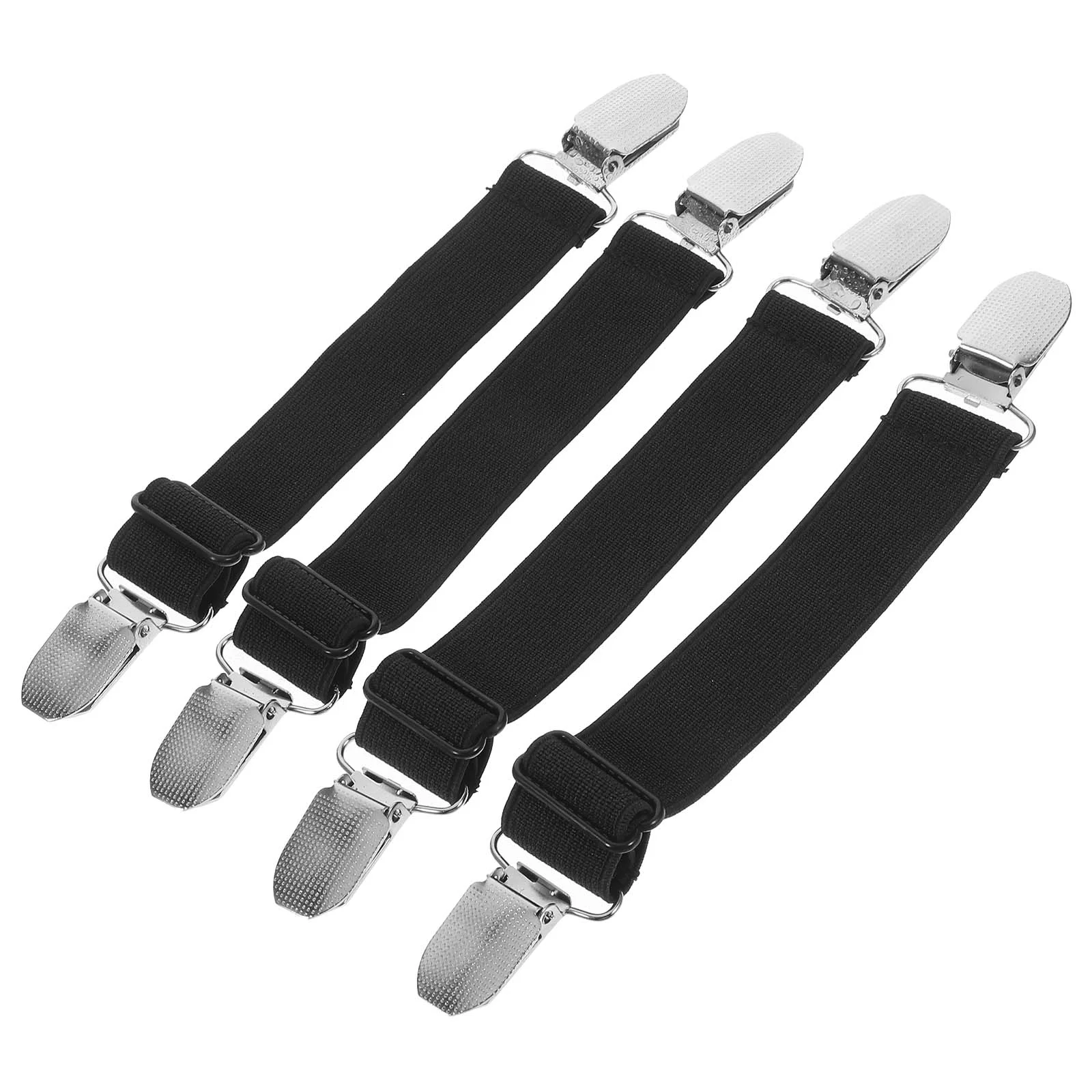 

Elastic Leg Clip Adjustable Boots Band Windproof Holders Fasteners Trouser Fixing Clips Mattress Pants Clips