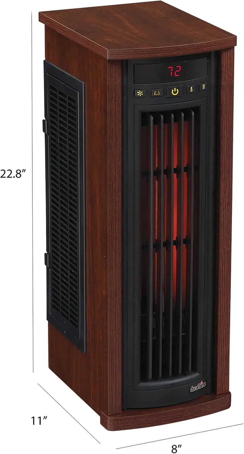 Electric Tower Heater, Oscillating Tower and Space Heater for Office or Large Room up to 1,000 Square Feet