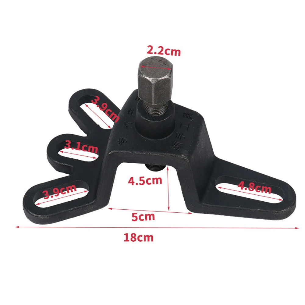 Universal Brake Pot Disassembly Brake Drum Puller Tool 4 Hole Wheel Hub Puller Rear Axle Remover Repair Tool For Car Motorcycle