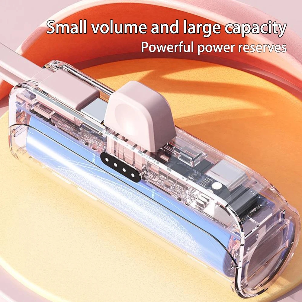 DIY 18650/21700 Battery Cases Mini Portable Power Bank Shell Battery Storage Boxes Mobile Power Supply Housing TYPE-C/For iPhone