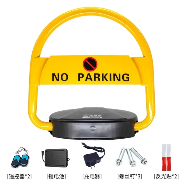 Garage Parking Space Ground Lock Parking Intelligent Remote Control Induction Thickened Anti-collision Automatic Space Lock 2
