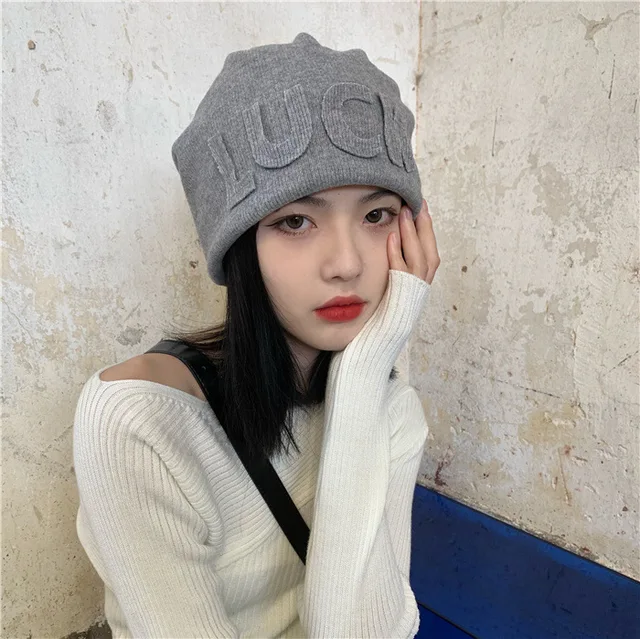 Japanese Alphabet Cold Hat Female 