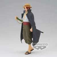 Bandai-Banpresto Anime Action Figure, One Piece DXF, The Grandline, Men, Shanks, PVC, Model Toys, Collection, Original 5