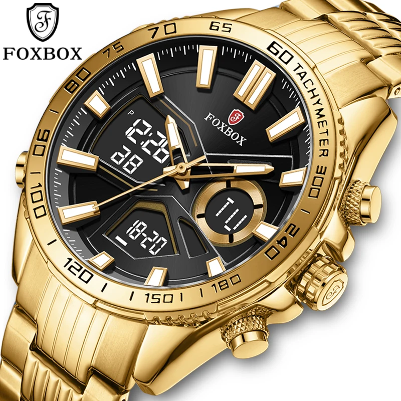 LIGE Men Quartz Watch Luxury Sports Waterproof Chronograph Luminous Date Man Wristwatch Business Big  Men's Watches Clock