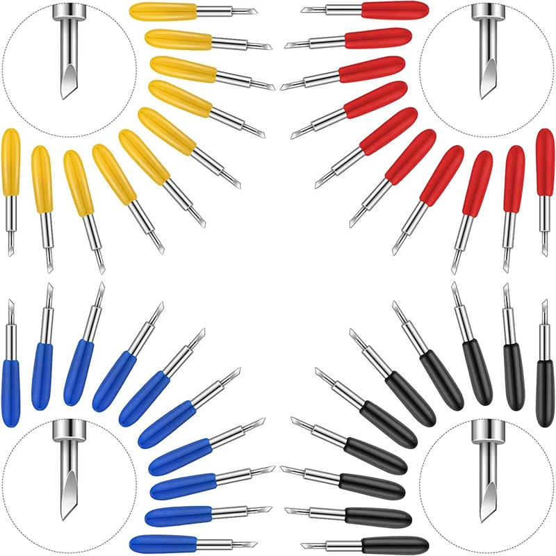 

Hot YO-Cutting Blades For Cricut Explore Air/Air 2 Maker Expression Fine Point Blade Tool For Vinyl Fabric Cutting Machine