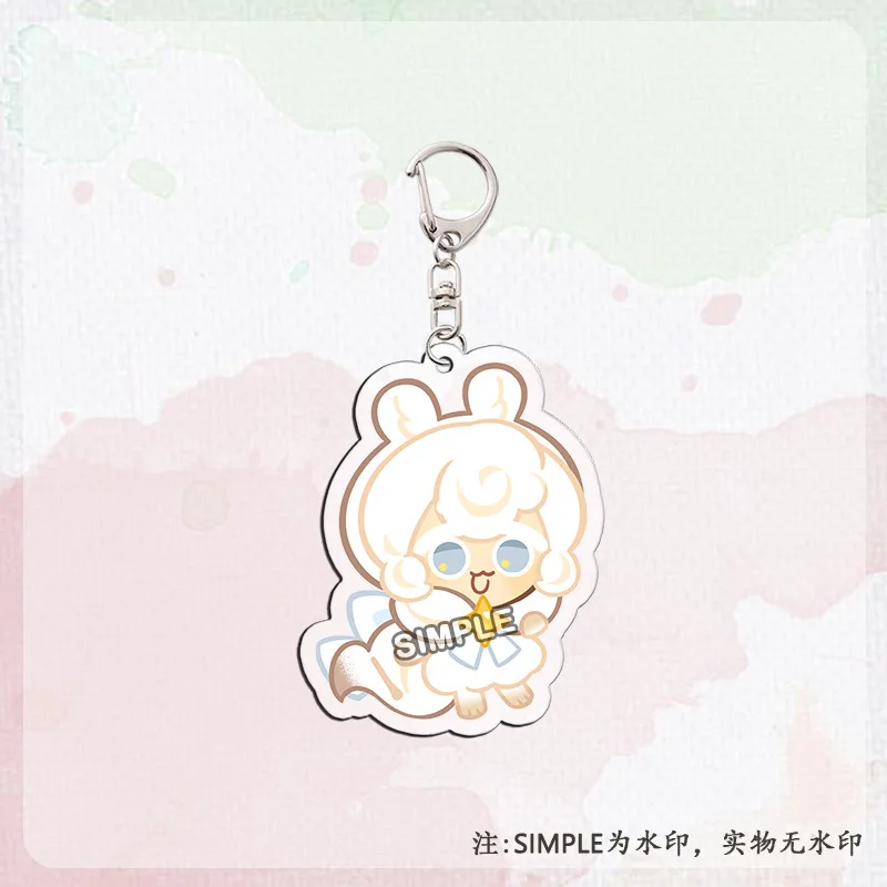 Chibi Keychain Collection: Cute and Whimsical Cookie-Inspired Accessories