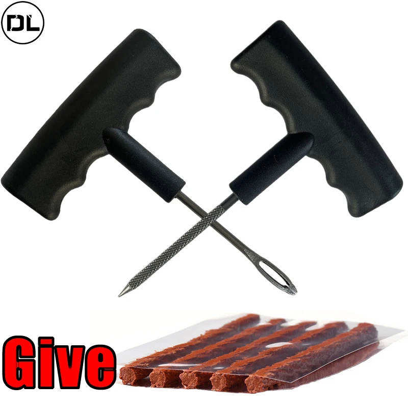 Tire Repair Tool Set with Glue Rubber Stripes Tools for Motorcycle Bicycle Tubeless Tyre Puncture Quick Repairing Kit Tools powerful solder quick drying sealer glue multi material repair adhesive wood metal glass plastic strong tyre repair tiles glue