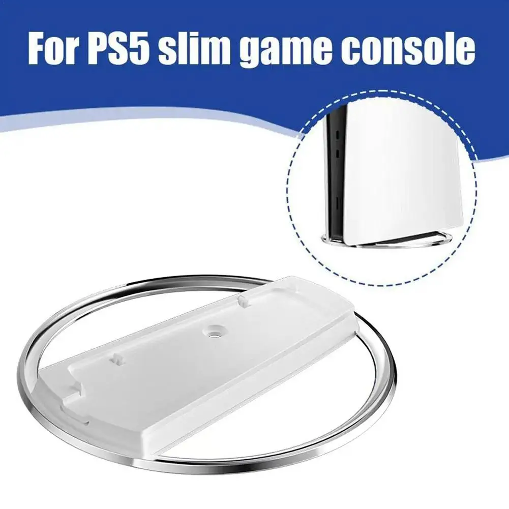 Per Ps5 Supporto Verticale Sottile Staffa Di Base Per Console Di Gioco In Metallo Colorato Per Pc Per Accessori In Edizione Digitale A 5 Dischi T9T1
