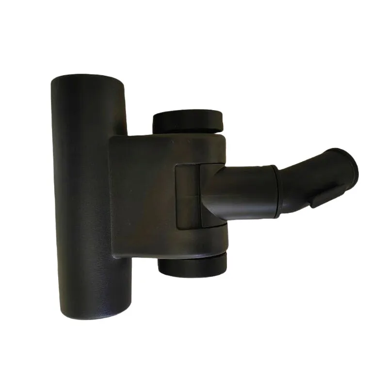 Escovas Plásticas Giratórias Pretas do Assoalho do Turbocompressor Peças do Aspirador de pó 360 Graus Largura 19cm 32 mm