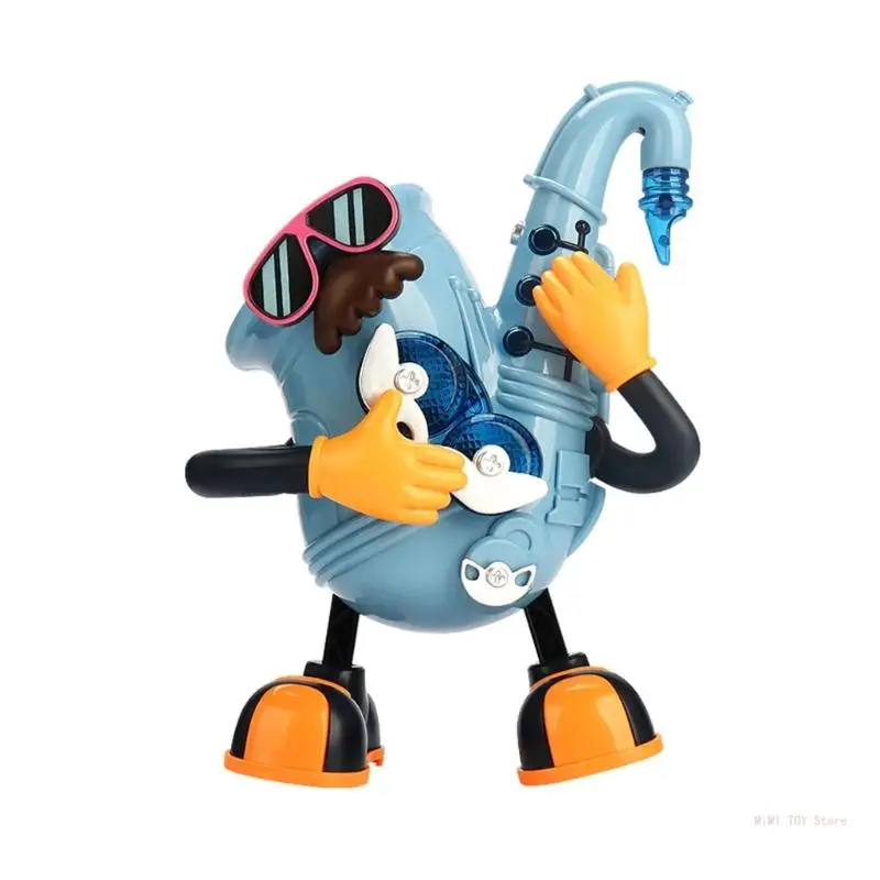

Saxophone Pet Toy for Kid Interactive Electronic Walking Dancing Saxophone