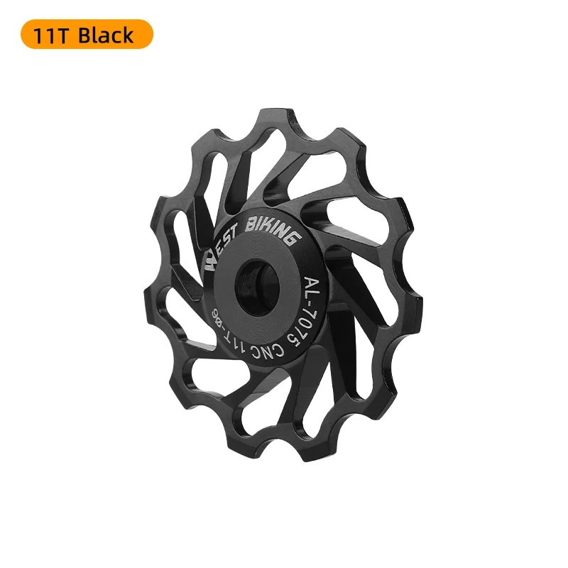 WEST BIKING-軽量CNCプーリーホイール,11t,13t,セラミック