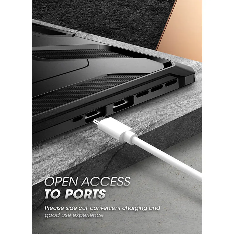 Supcase-capa Protetora Robusta para Microsoft Surface Pro Kickstand Embutido Compatível com Teclado de Capa tipo 2023 - Imagem 3