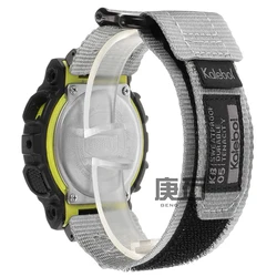 Nylon Quick Fit Watch Band Strap - M (GRAY)