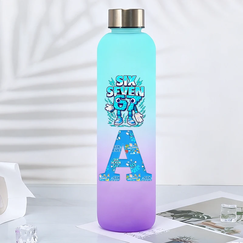 Enhanced Water Bottles - 900ML Sports & Travel Hydration Jug with Motivational Print