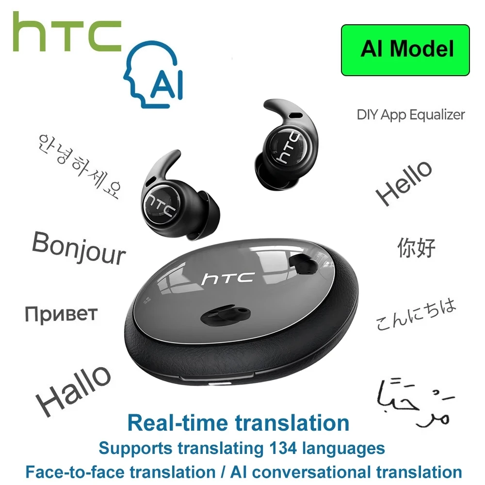 Enhanced Noise-Cancelling Wireless Earbuds - HIFI Music Stereo Sound Headphones
