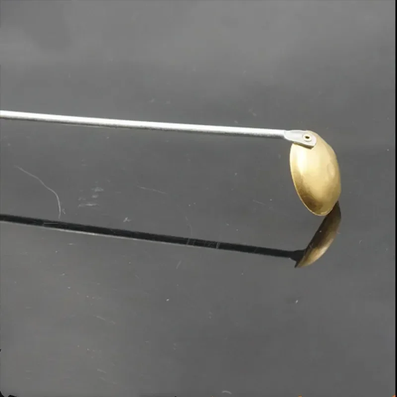 Copper Burning Spoon Long Handle Laboratory Heating Spoon for Sintering Furnace School Instrument Chemical Combustion Reaction brass heating lamp