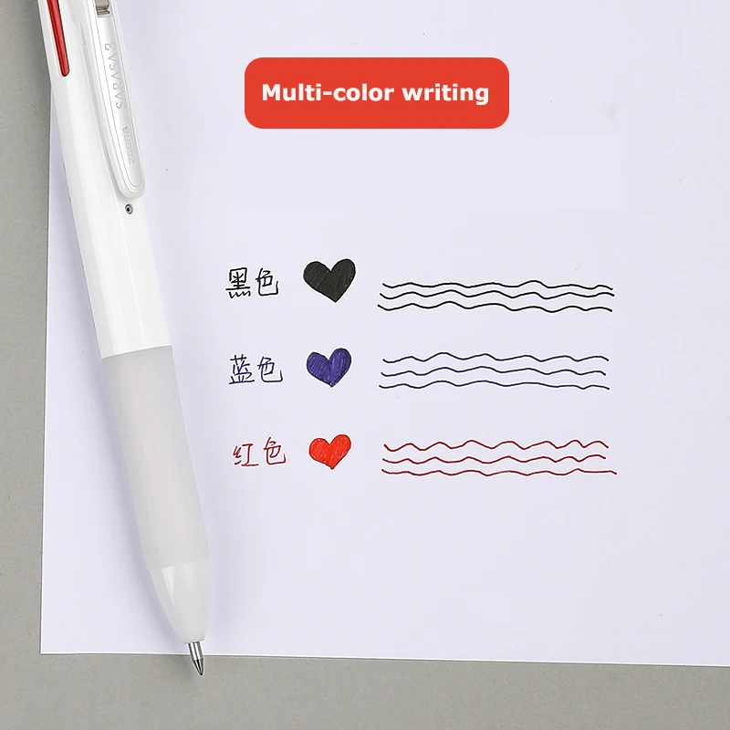 JAI LEE シグネイチャーNR fin 10サイズ Japanese Zebra Gel Pen J3J2 Multifunctional 3 In 1 Ballpoint