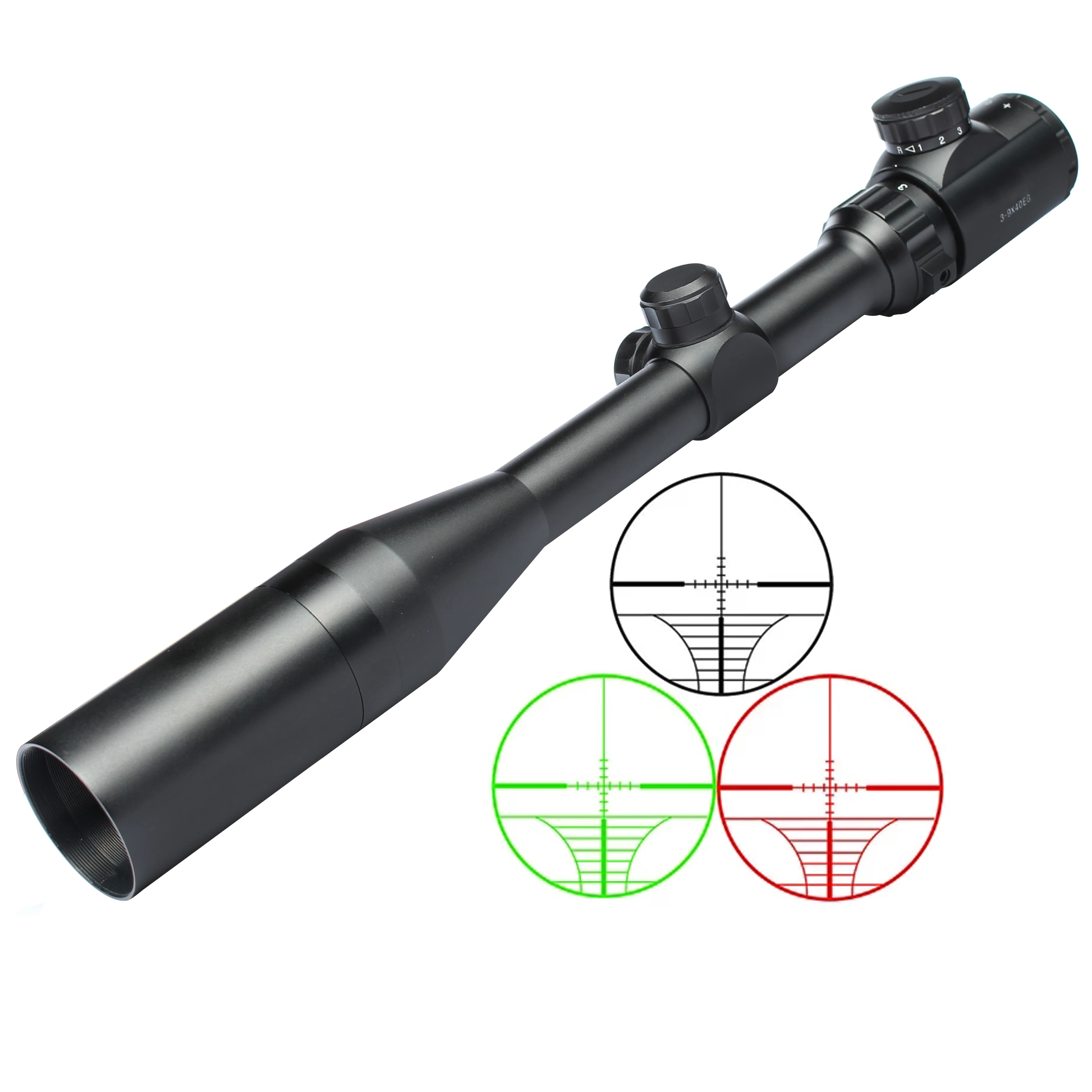 

Tactische 3-9x40 Eg Optic Scope Sight Rood Groen Rangefinder Verlichte Jacht Tactical Sight