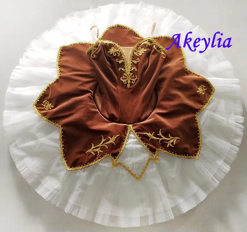 Brown Professional Ballet Tutu For Adult Female Classical Ballet Tutu  Pancake Tutu Ballet Skirt Girl Dress Ballet Practice Child - AliExpress  200000532