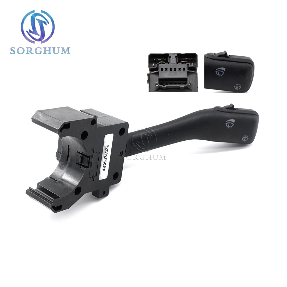 Sorghum 4B0953503E 4B0 953 503E Washer Column Stalk Wiper Switch For VW Passat Jetta Bettle Golf For Audi TT A6 Car Accessories