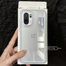 Transparent Shockproof TPU Case with Stunning 2 - in - 1 Design for Oneplus ACE 6 (Blue)