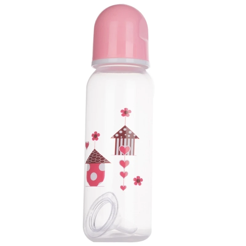 Lightweight Baby Feeding Bottle PP Milk Bottle 250ml fitting for Infant Newborn