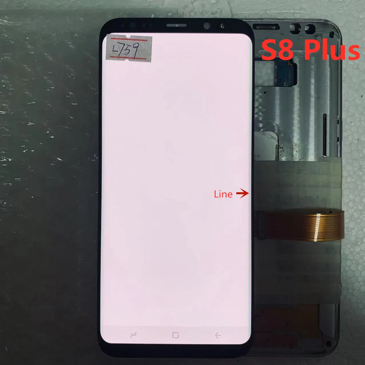Ｚ S8 ÷ LCD ũ ü  G955A G955F G955U G955V ġ ũ ÷ ,  Ǵ  Ʈ 2
