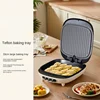 220V Crepe Maker Double-Sided Heating Pancake Maker Non-stick Cake Baking Machine Home Pancake Pan with Big Size and Depth 5