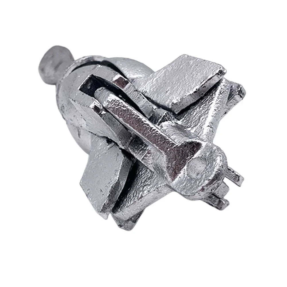 Boat Anchor Folding Anchor 1.5kg/3.3lb For Canoeing For Kayaks Four Foldable Arms Galvanized Portable