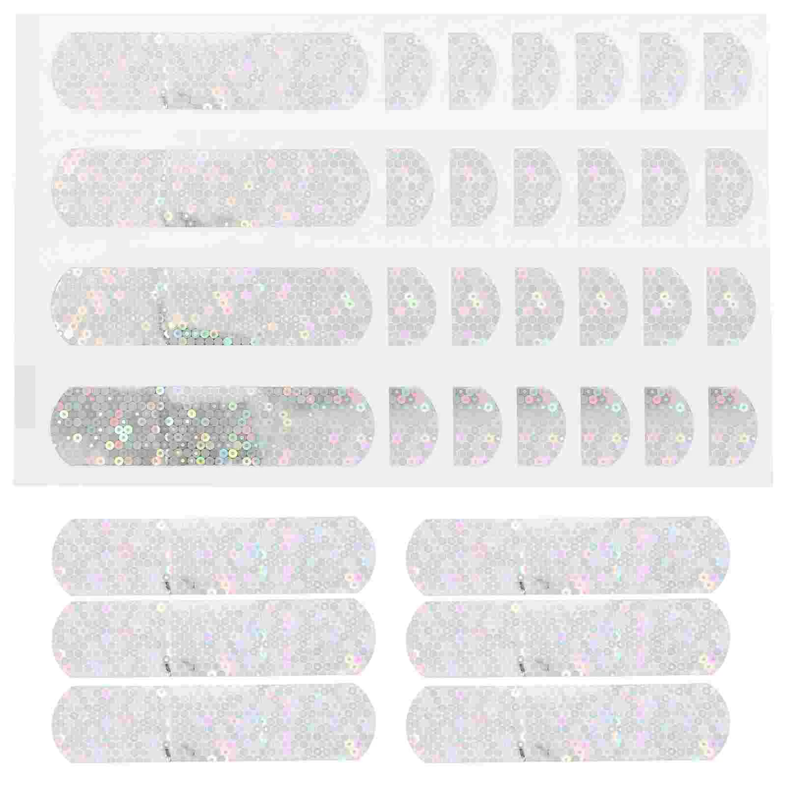 

100 Pcs Stickers Adhesive Small Bandages Wound Laser Breathable Wounds Protector Pvc Child First