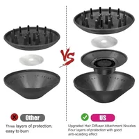 Accessoires pour sèche-cheveux Dyson HD01 HD02 HD03 : Diffuseur de séchage et de coiffage pour boucles, 1 pièce 4