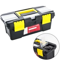 10 Inch Two-Layer Plastic Toolbox Mini Multi-Functional Accessories Box Tools Packaging Storage Case With Secure Locking 1