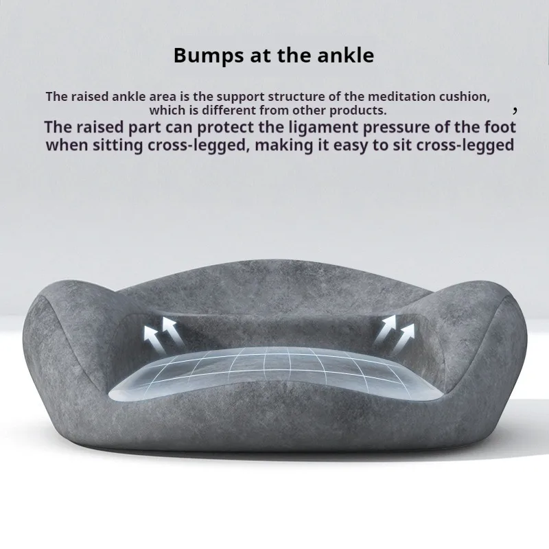Cushion-Floor Pillow For Women Large Comfortable Meditation Cushion Foam Floor Cushion Seating For Adults-Premium Yoga Pillow 3