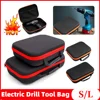 Portable Electric Drill Tool Storage Bag Oxford Cloth Electrician Hardware Organizer Large Capacity Electrician Hardware Tools B 1