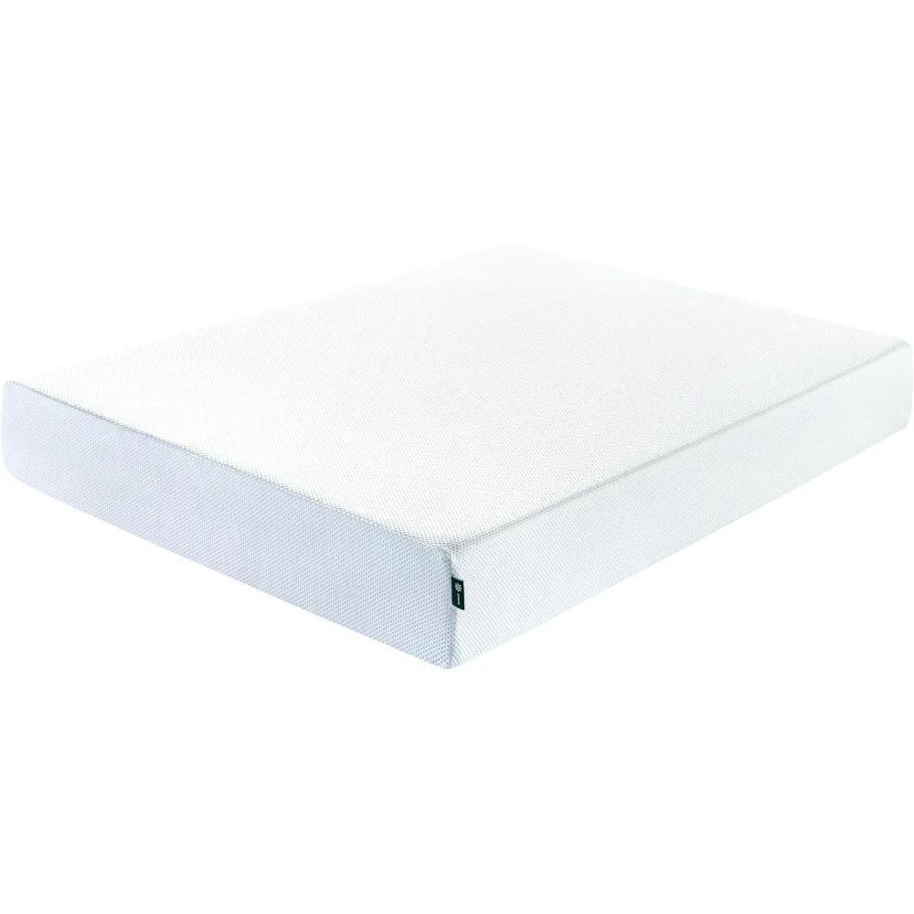

10 Inch Green Tea Cooling Memory Foam Mattress Foams & Fabric Fiberglass Free Medium Firmness Full
