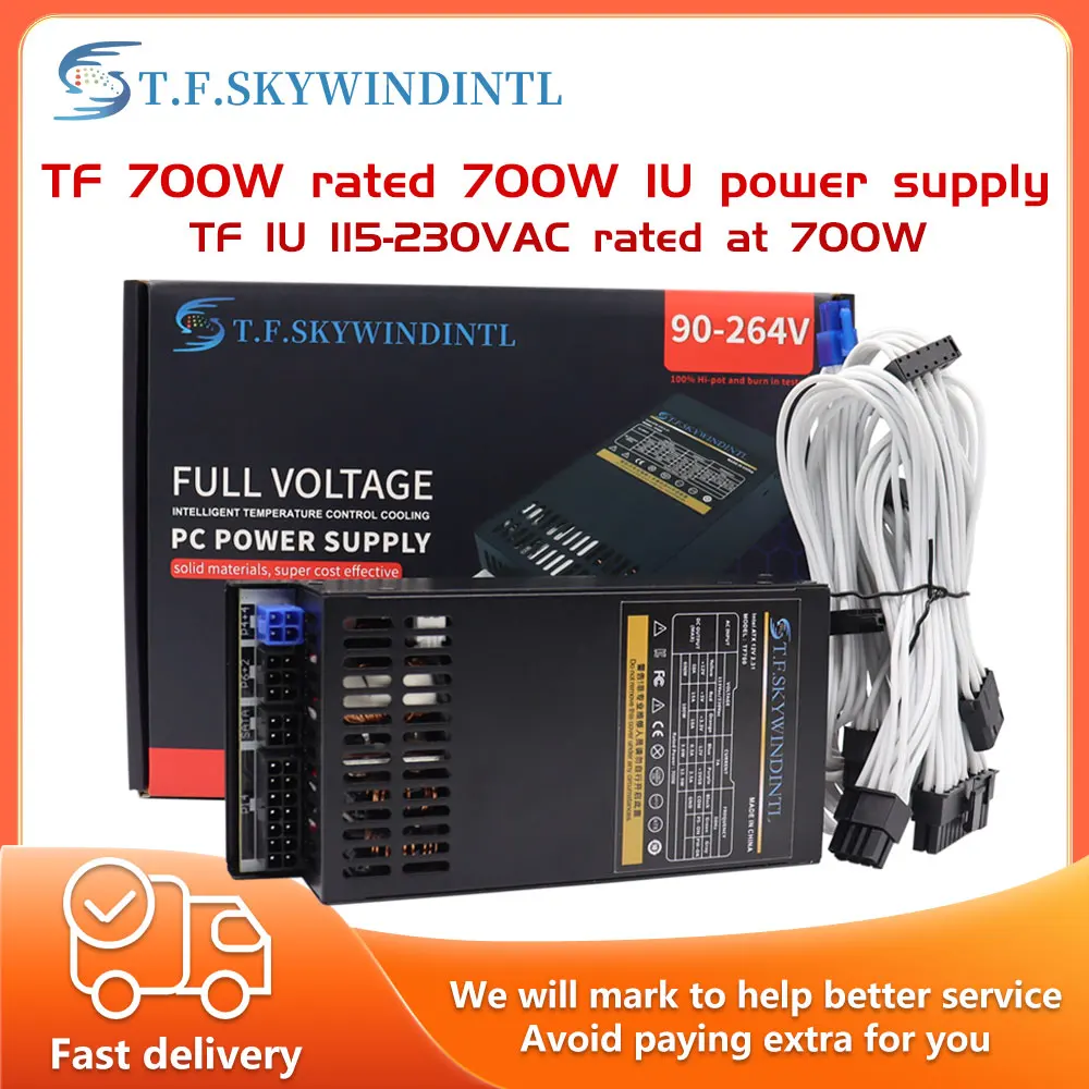 S.T.F. SKYWINDINTL TF1000W atx電源 GOLD認証 T.F.SKYWINDINTL 80 PLUS 認証ゴールド 1000W コンピュータ