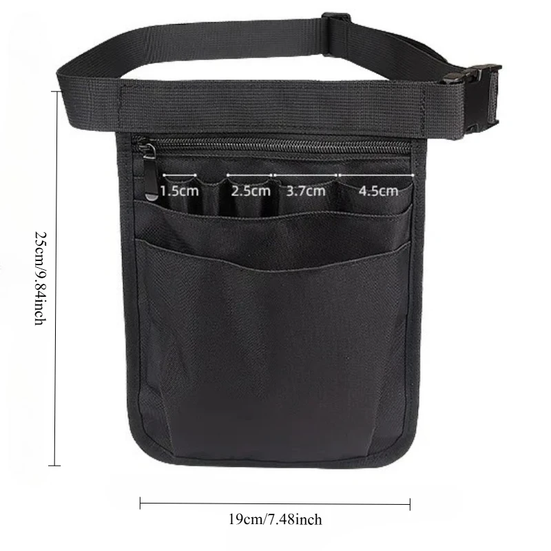 Waist Bag Multi-pocket Oxford cloth multifunctional waist bag cloth storage outdoor storage bag toolkit waist crossbody adjustable