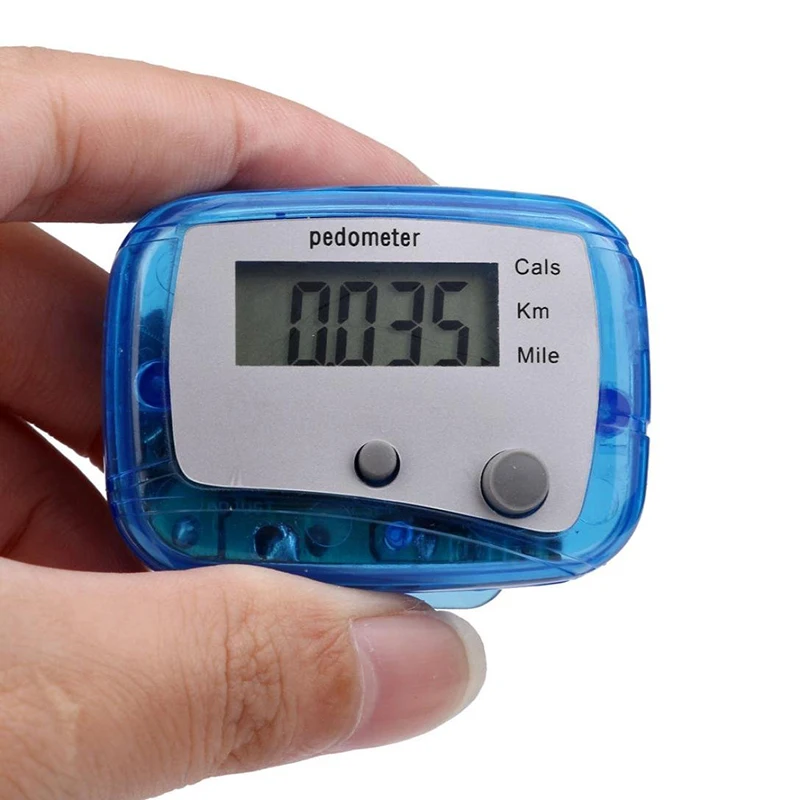 Pedometer Step Calorie Kilometer Counter Walking Design Digital Clip Run Pocket Mini Distance 1~10PCS