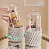 1pcRotating Makeup Brush Storage Tube Brush Bucket Storage Rack Desktop Storage Box Dressing Table Cosmetics Pen Holder 1