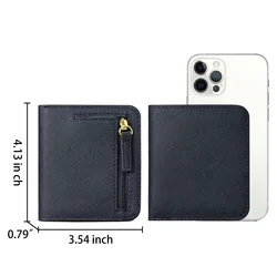 Women's RFID Blocking Compact Bifold Leather Wallet with ID Window (CH Starry Night)