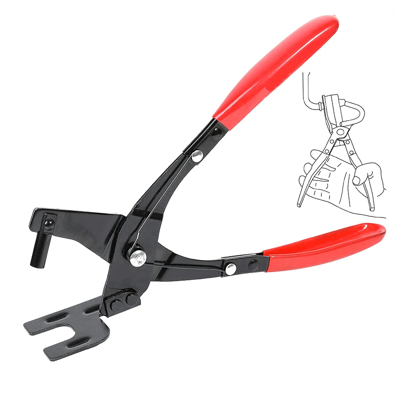 Universal Car Exhaust Hanger Removal Plier Car Exhaust Rubber Pad Plier Puller Tool Special Disassembly Tool