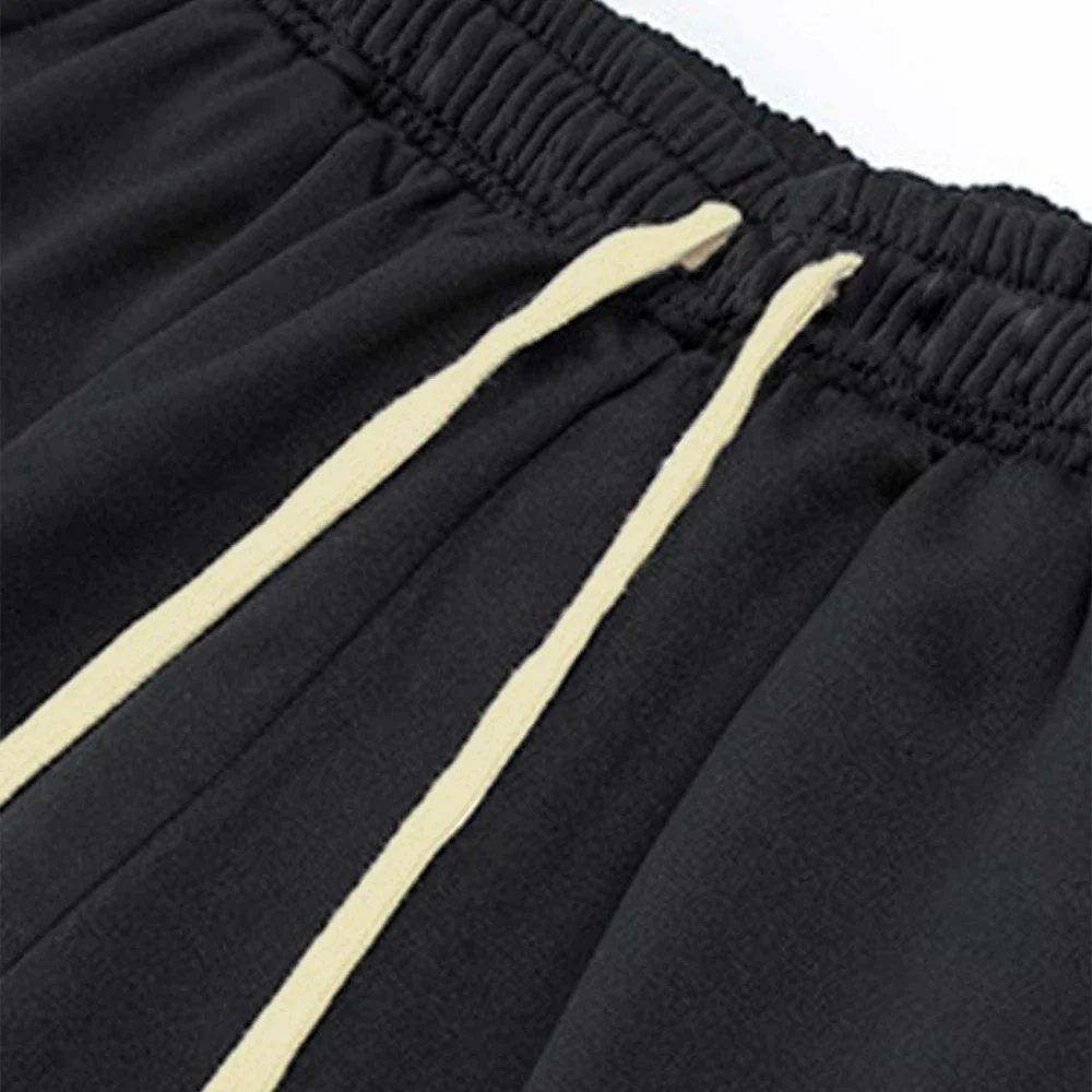 Summer Cotton T-Shirt Sets Men Women Cotton T Shirt Shorts Sets Solid Color Short Sleeved Streetwear Breathable O-neck Tracksuit 5