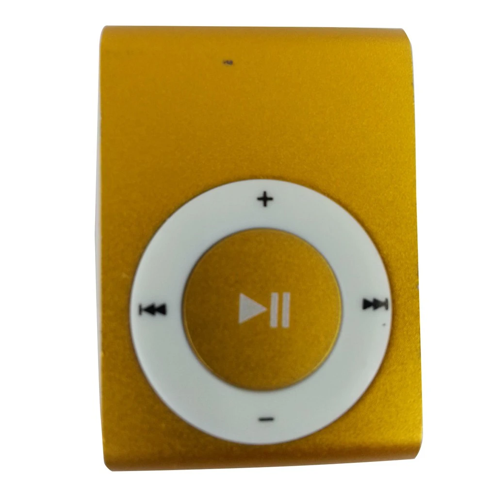 Portable Metal Screenless Card Mp3 Iron Clip Mp3 Player Student Sports Player Creative Mp3 Player Gift