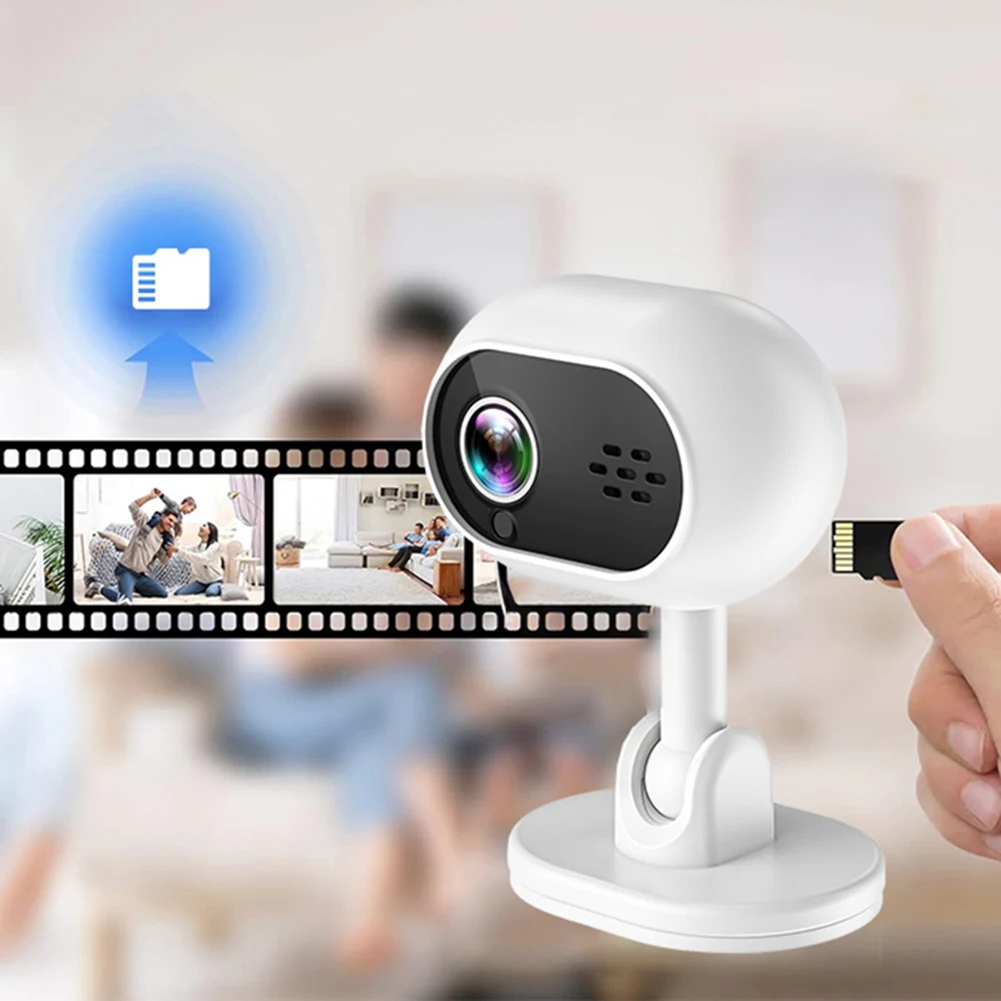 HD 1080P Wifi Mini Camera Wireless Home Two Way Audio Surveillance Camera Night Vision Recorder Real Time Alarm Baby Monitor 6