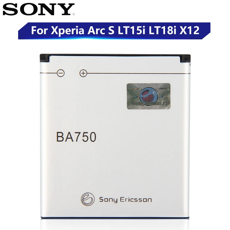 pijpleiding Onzin handel Original Replacement Sony Battery For Sony Xperia Arc S Lt15i Lt18i X12  Ba750 Genuine Phone Battery 1460mah - Digital Batteries - AliExpress